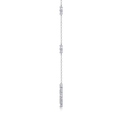 Silver-Tone Celestial Star Pendant Necklace - View 2 - Smonu